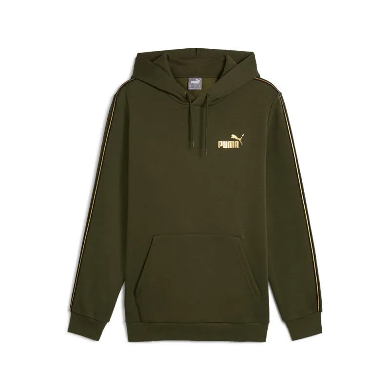 Essentials Tape Minimal Gold Pullover Hoodie made by Puma