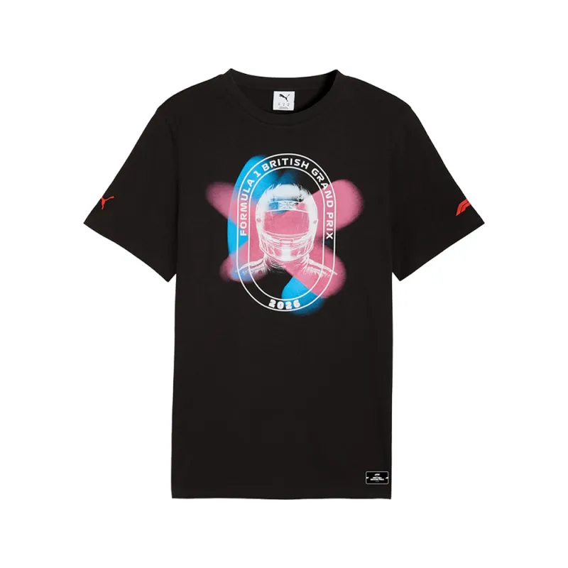 F1 Great Britain Graphic Crew Neck Short Sleeve T-Shirt made by Puma