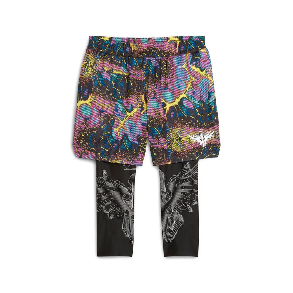 Melo Alien Skins Graphic 2-in-1 Shorts sold by Shoebacca