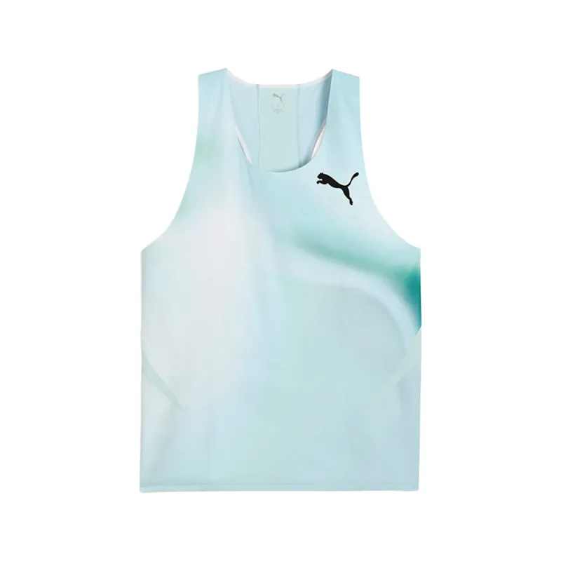 Lightspeed Ultraweave Graphic Crew Neck Singlet Tank Top made by Puma