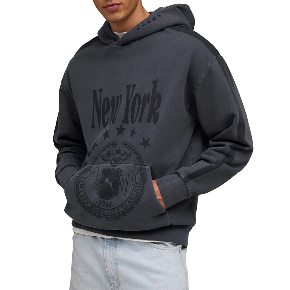 NYC Wardrobe Essentials Relaxed Pullover Hoodie sold by Shoebacca product image thumbnail 3