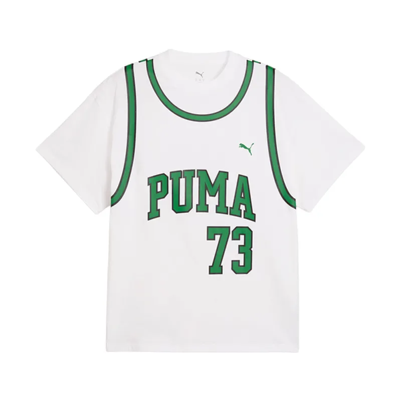 Out Of Bounds Graphic Crew Neck Short Sleeve T-Shirt made by Puma