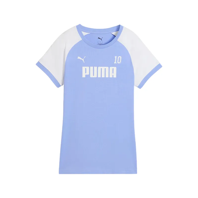 Sport Ringer Logo Crew Neck Short Sleeve T-Shirt made by Puma
