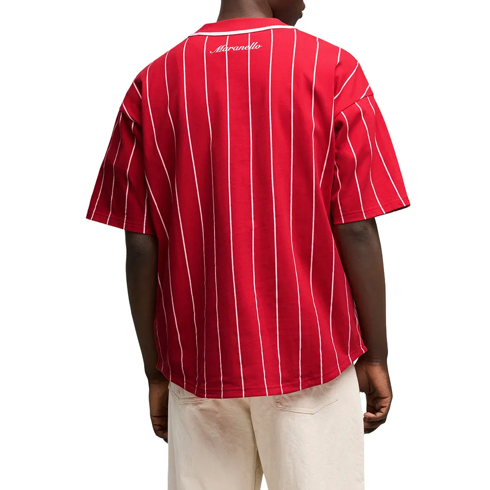 Scuderia Ferrari Fanwear Drivers Short Sleeve Baseball Jersey sold by Shoebacca product image thumbnail 4