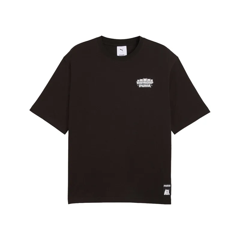 PUMA X RIPNDIP Boxy Graphic Crew Neck Short Sleeve T-Shirt made by Puma