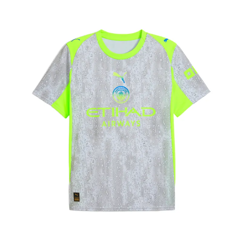 Manchester City Third Crew Neck Short Sleeve Soccer Jersey Replica made by Puma