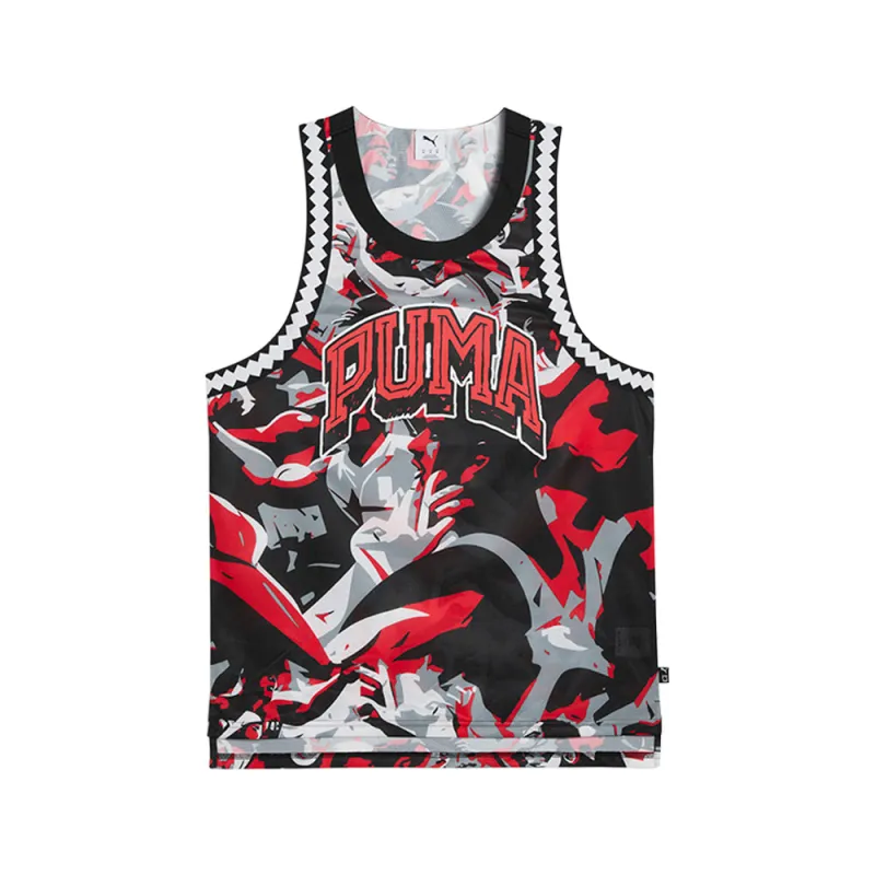 Rival Rage All-Over Print Mesh Tank made by Puma