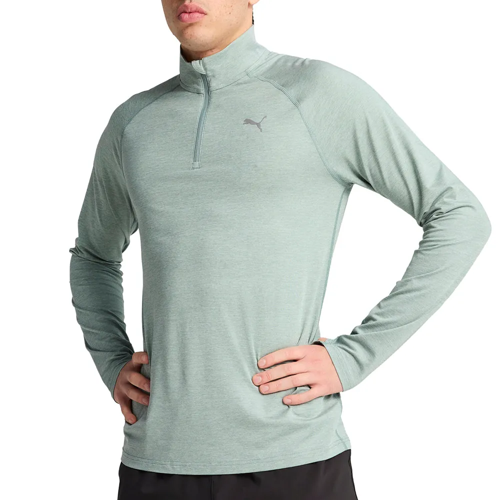 Run Velocity Cloudspun Quarter Zip Pullover Shirt sold by Shoebacca product image thumbnail 3