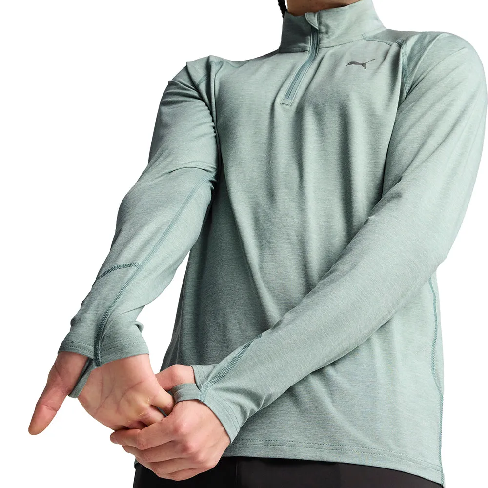 Run Velocity Cloudspun Quarter Zip Pullover Shirt sold by Shoebacca product image thumbnail 5