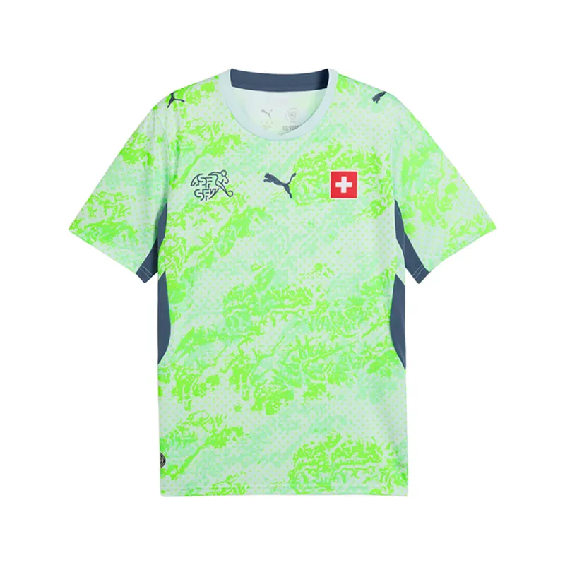 Switzerland Away Crew Neck Short Sleeve Replica Jersey made by Puma