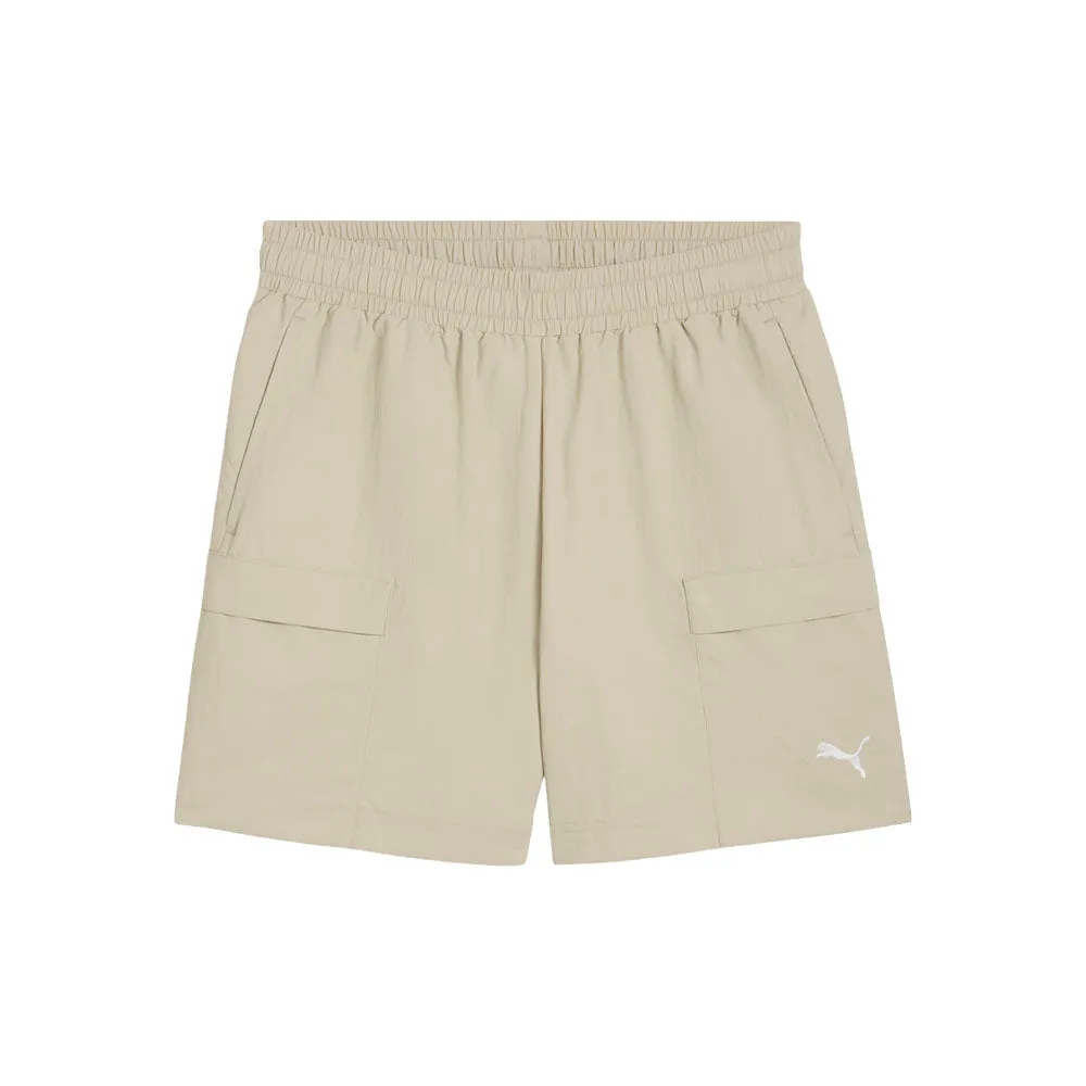 Wardrobe Essentials Relaxed Cargo 6 Inch Woven Shorts sold by Shoebacca