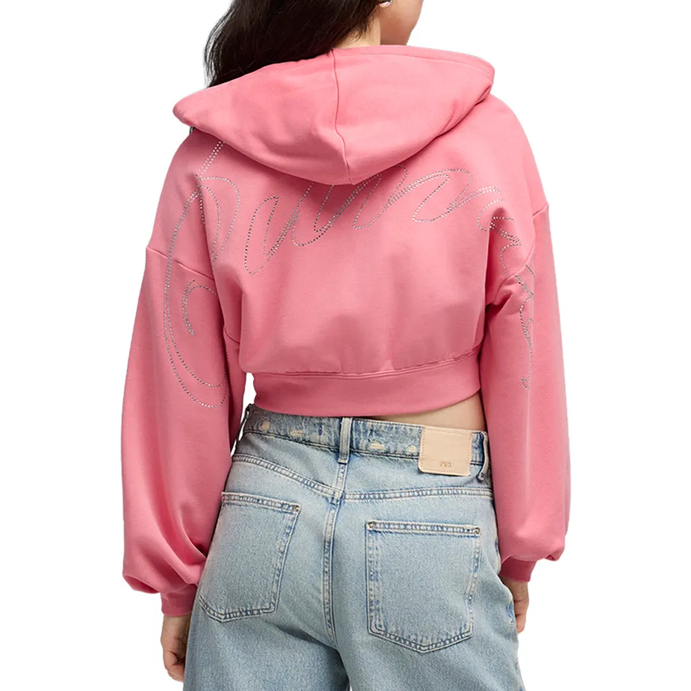 Essentials Graphic Bedazzled Full Zip Hoodie sold by Shoebacca product image thumbnail 4