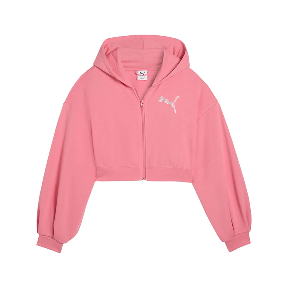 Essentials Graphic Bedazzled Full Zip Hoodie sold by Shoebacca