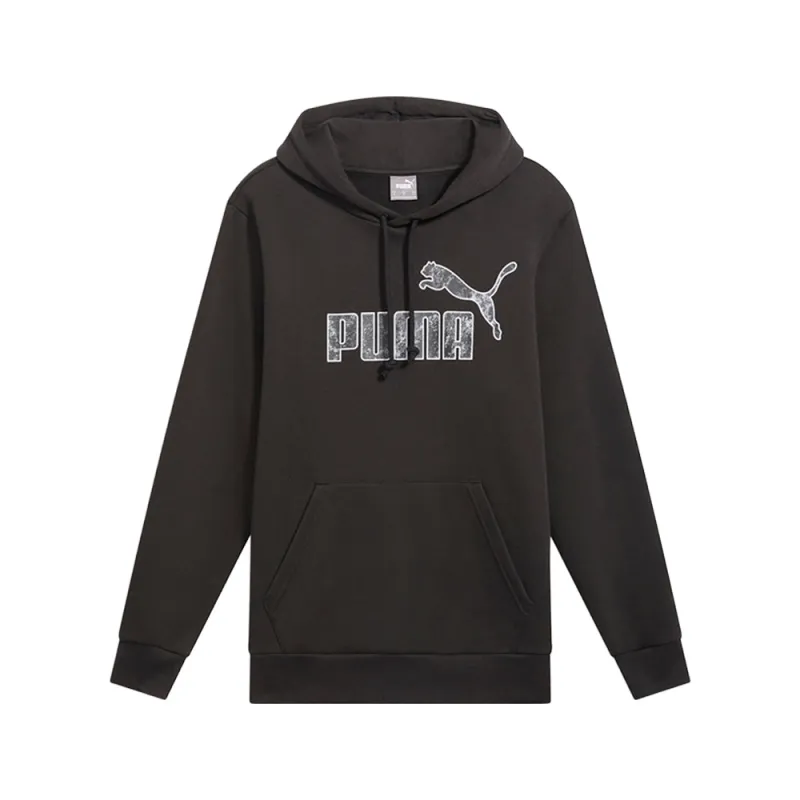 Nature Blur Logo Fill Pullover Hoodie made by Puma