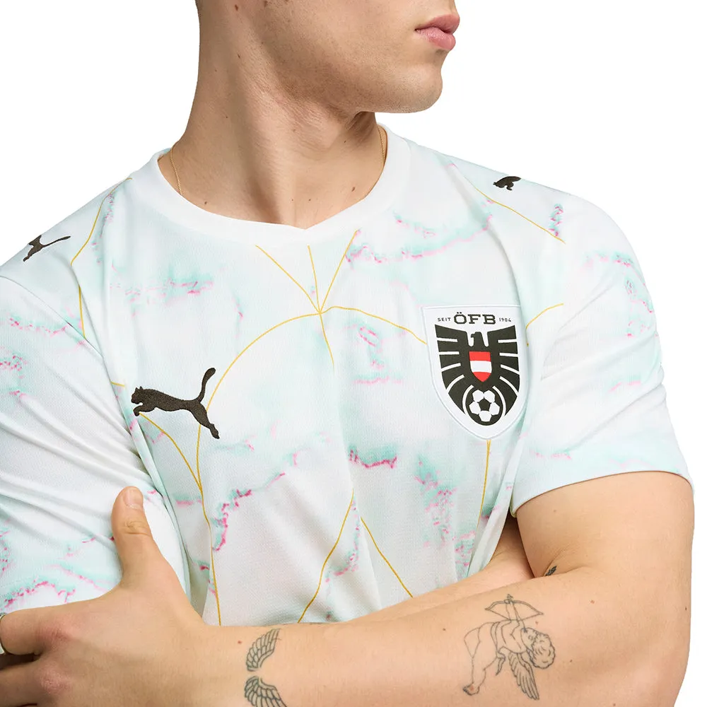 Austria Away Crew Neck Short Sleeve Replica Jersey sold by Shoebacca product image thumbnail 3
