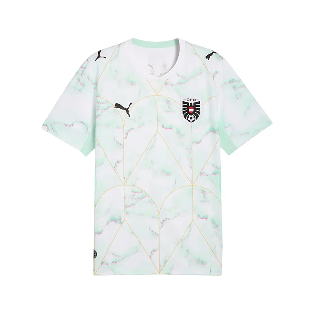 Austria Away Crew Neck Short Sleeve Replica Jersey sold by Shoebacca