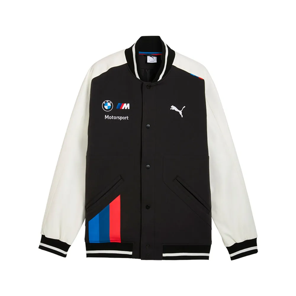 BMW M Motorspot Replica Drivers Varsity Jacket sold by Shoebacca