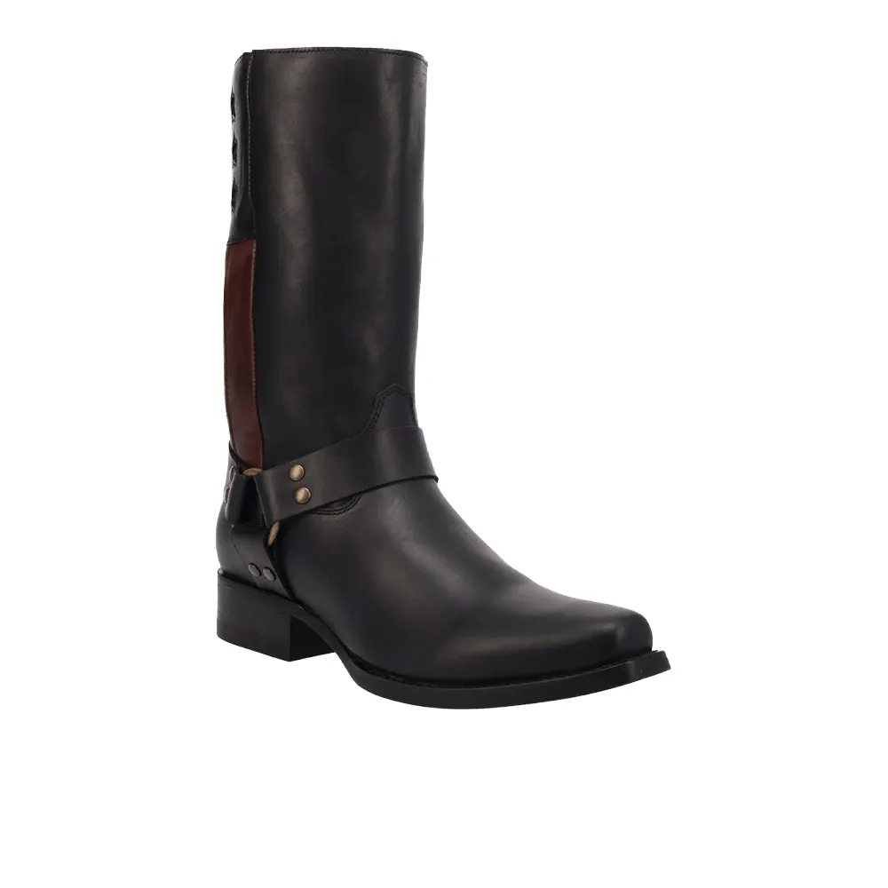 Patriot Leather Square Toe Pull On Boots sold by Shoebacca product image thumbnail 2
