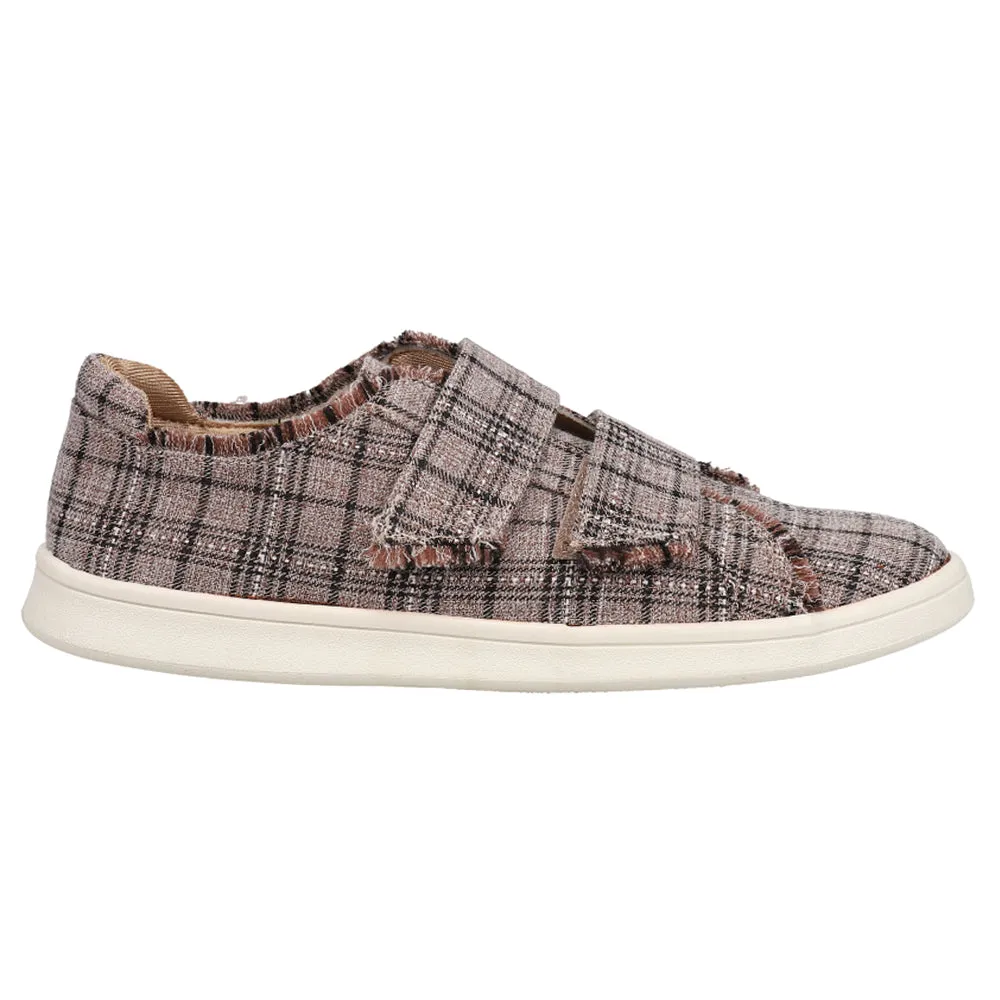 Nonstop Plaid Slip On Sneakers sold by Shoebacca