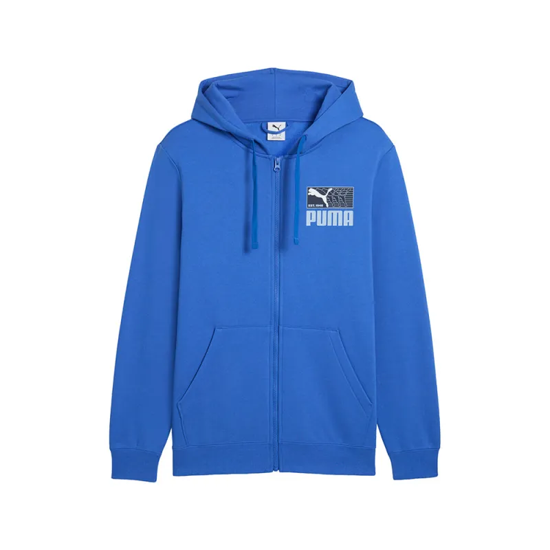 Graphic Repeat Full Zip Hoodie made by Puma