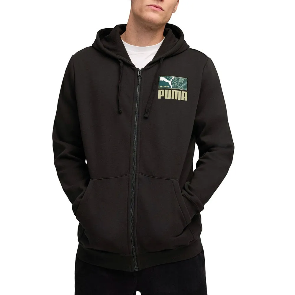 Graphic Repeat Full Zip Hoodie sold by Shoebacca product image thumbnail 3