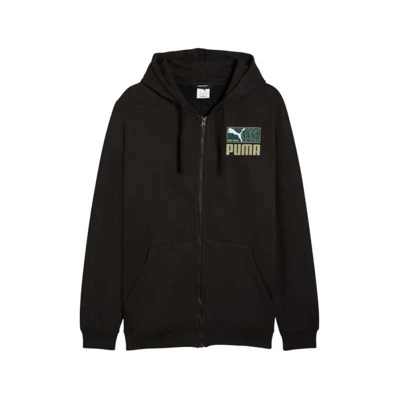 Graphic Repeat Full Zip Hoodie made by Puma