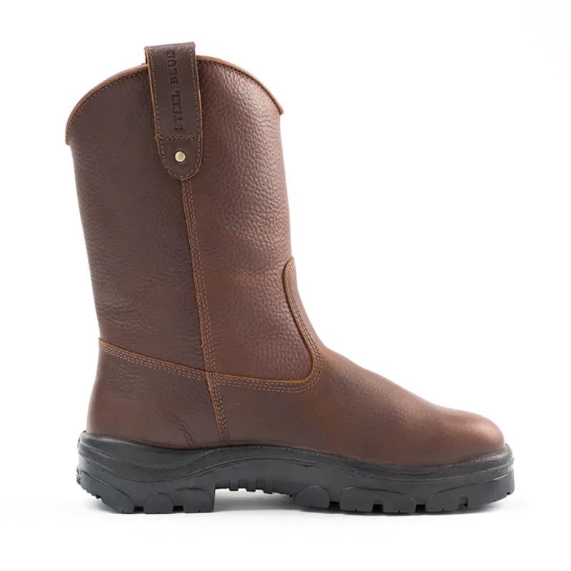 Heeler 10 Inch Waterproof Wide Steel Toe Work Boots made by Shoebacca