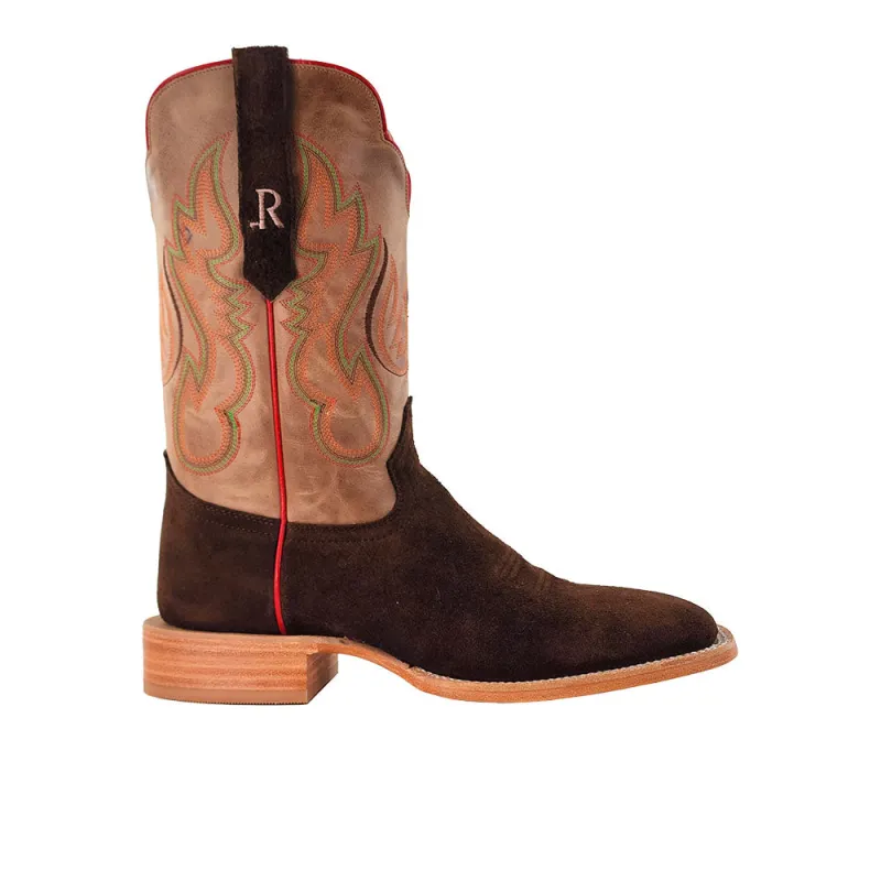 Roughout Cowboy Boot made by Shoebacca