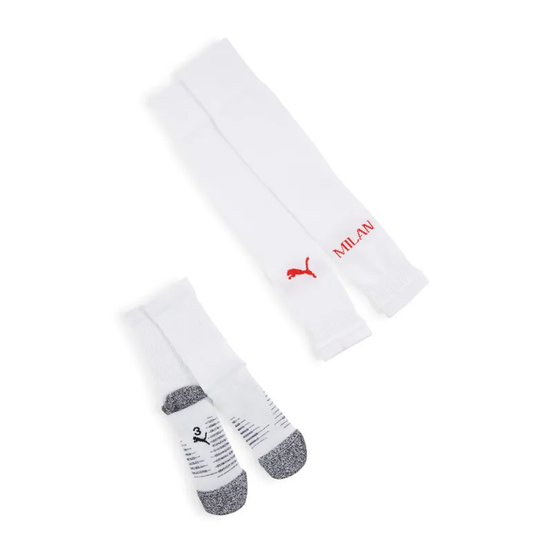 Team AC Milan Plain Knee High Soccer Socks made by Puma