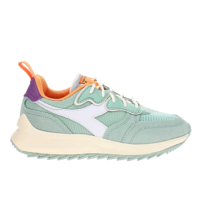 Jolly Suede Mesh Lace Up Sneakers made by Diadora