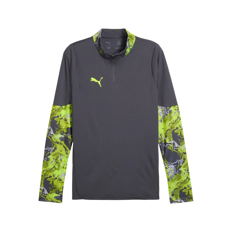 IndividualCUP Mock Neck Long Sleeve Quarter Zip Pullover made by Puma