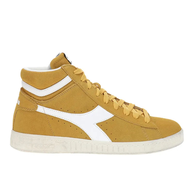 Game Suede Waxed High Top Lace Up Sneakers made by Diadora
