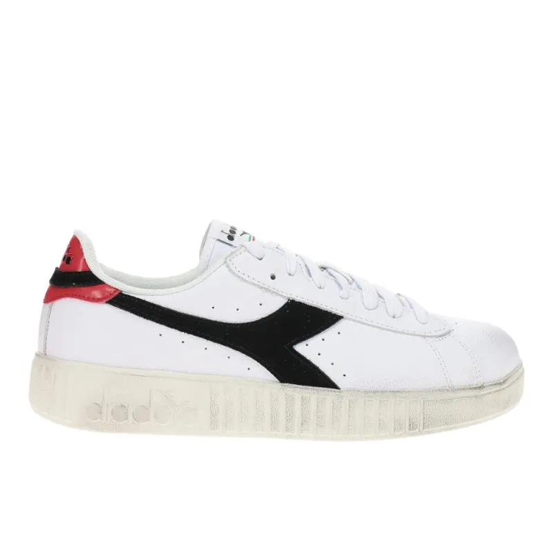 Game Step Premium Wax Lace Up Sneakers made by Diadora