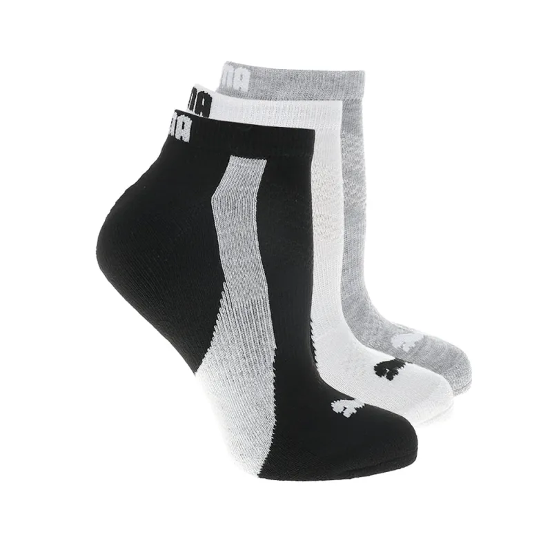 6 Pack 1/2 Terry Low Cut Socks made by Puma