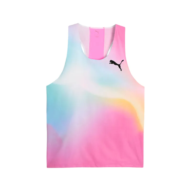 Lightspeed Ultraweave Graphic Crew Neck Singlet Tank Top made by Puma