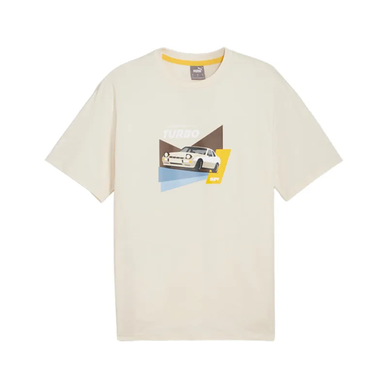 Porsche Legacy 924 Graphic Crew Neck Short Sleeve T-Shirt made by Puma