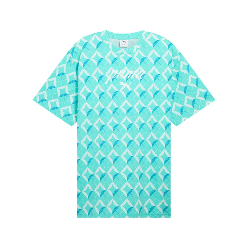 Essentials Resort Graphic Crew Neck Short Sleeve T-Shirt made by Puma