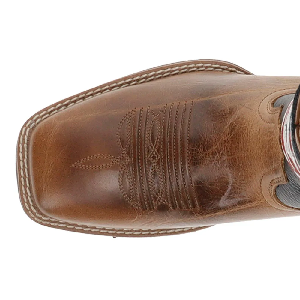 Sport Freedom Wide Square Toe Cowboy Boot sold by Shoebacca product image thumbnail 4