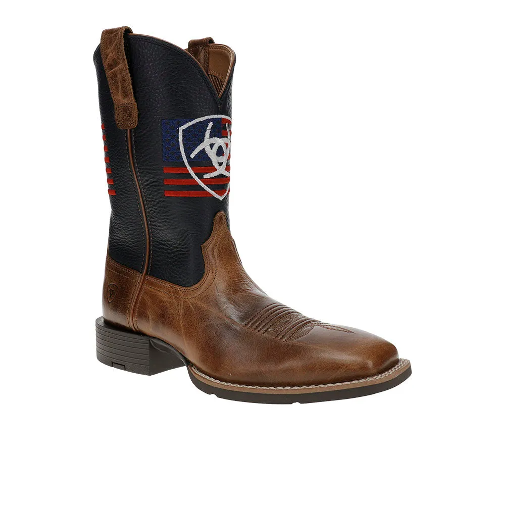 Sport Freedom Wide Square Toe Cowboy Boot sold by Shoebacca product image thumbnail 2