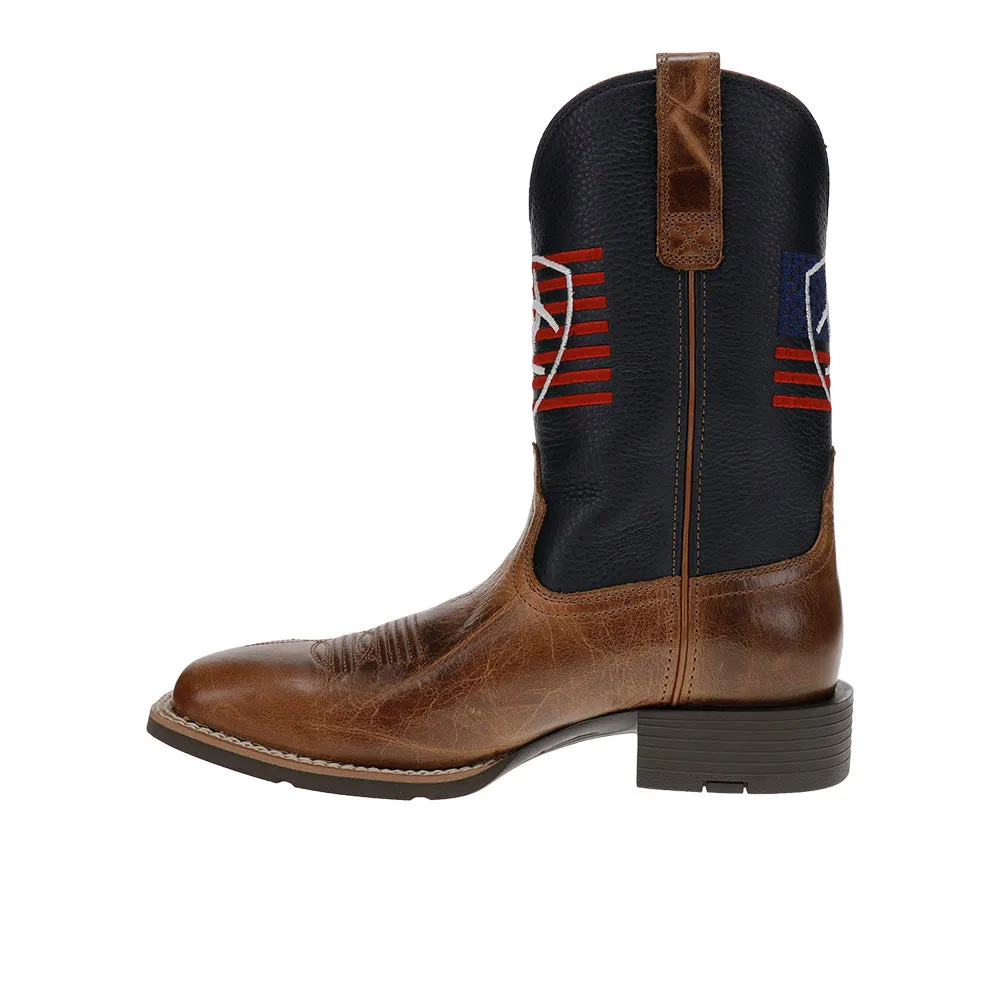 Sport Freedom Wide Square Toe Cowboy Boot sold by Shoebacca product image thumbnail 3