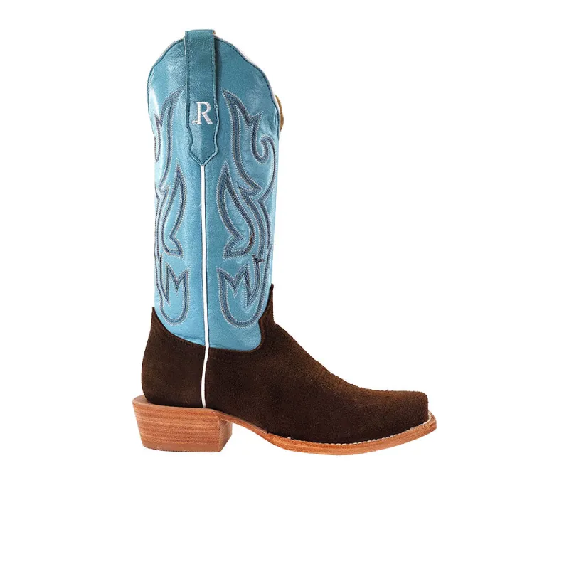 Heavy Roughout Cowboy Boot made by Shoebacca