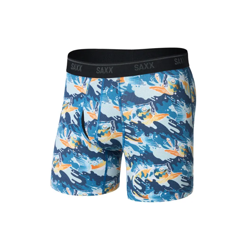 Quest Quick-Dry Mesh 6 Inch Boxer Briefs made by SAXX