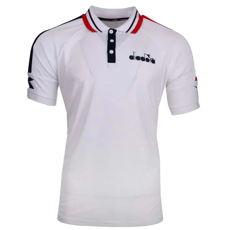 Icon Tennis Short Sleeve Polo Shirt made by Diadora