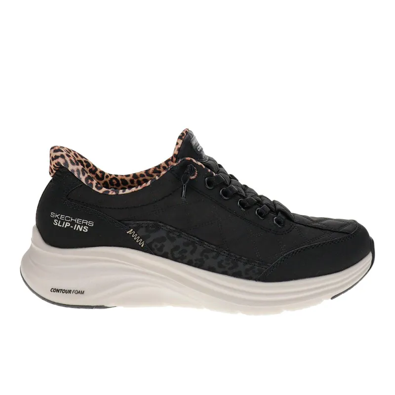 Slip-ins Contour Foam Cozy Fit Leopard Dream Sneakers made by Skechers