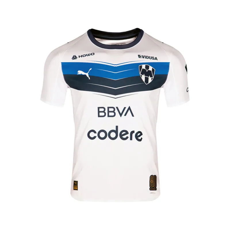 C.F. Monterrey Away Promo 25/26 Short Sleeve Soccer Jersey made by Puma