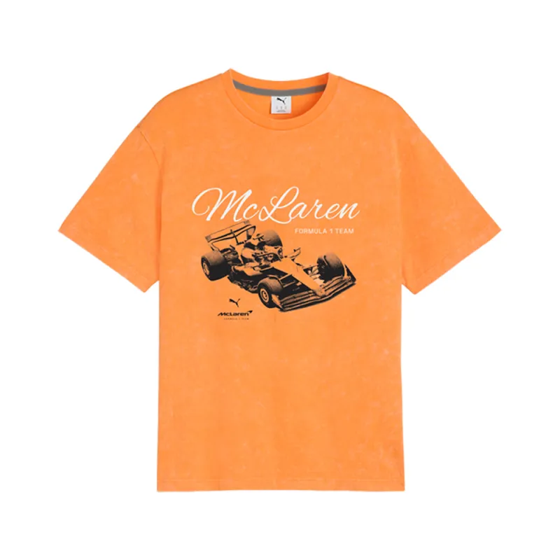McLaren Graphic Crew Neck Short Sleeve T-Shirt made by Puma