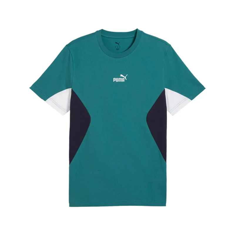 Essentials Block Crew Neck Short Sleeve T-Shirt made by Puma
