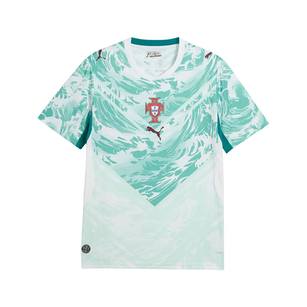 Portugal Away Crew Neck Short Sleeve Soccer Jersey sold by Shoebacca