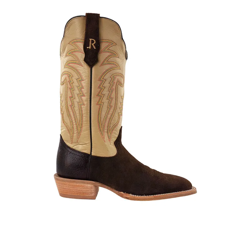 Heavy Roughout Cowboy Boot made by Shoebacca