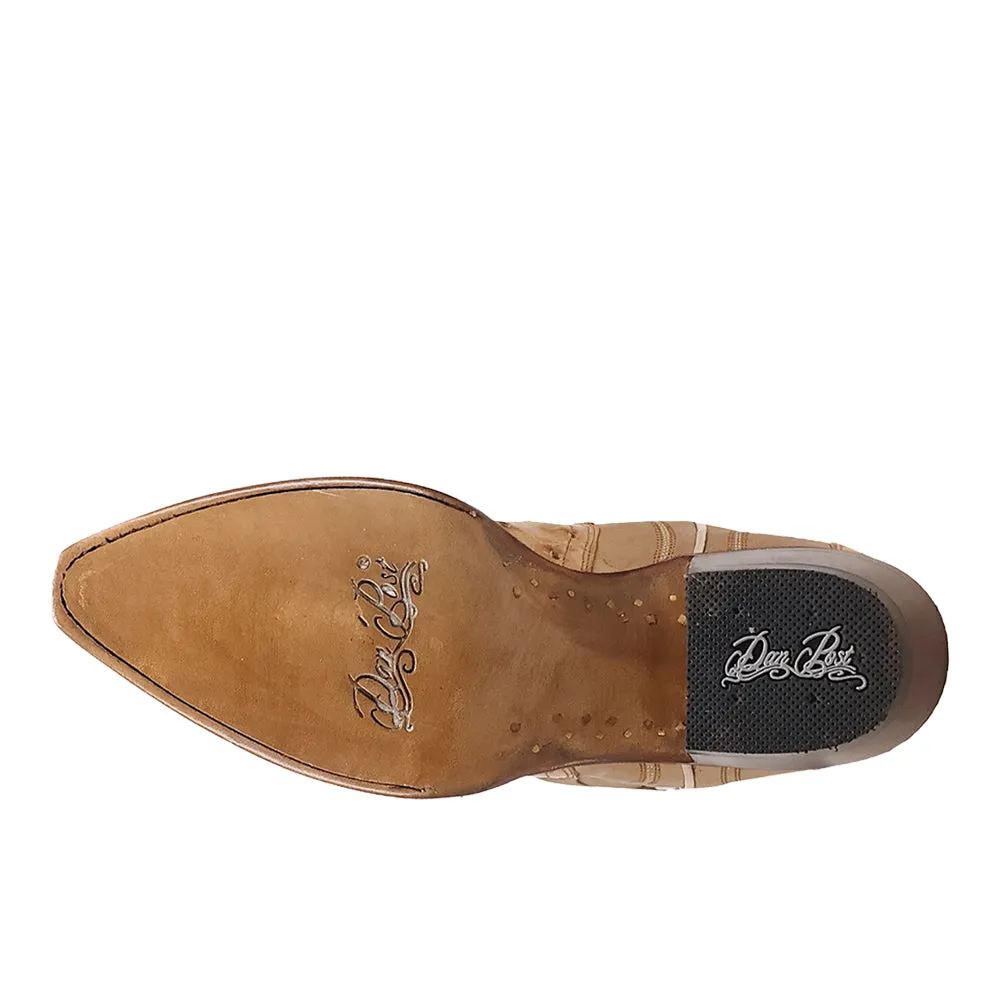 Maravilla Full Ostrich Snip Toe Pull On Cowboy Boots sold by Shoebacca product image thumbnail 5